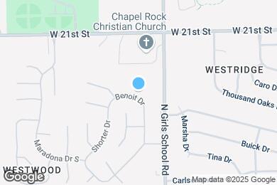 Map image of the property - 7374 Benoit Dr