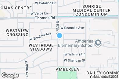 Map image of the property - 2703 N 87th Ave