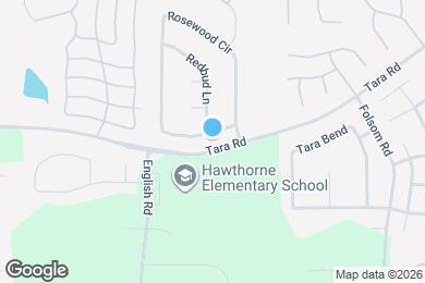 Map image of the property - 831 Rosewood Cir