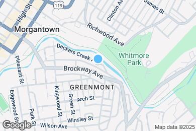 Map image of the property - 553 Pennsylvania Ave