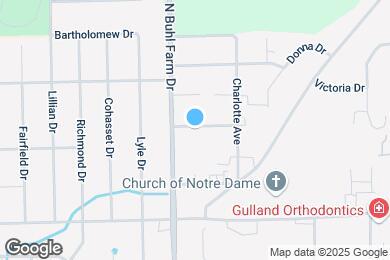 Map image of the property - 2120 Woodbine Dr