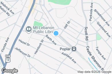 Map image of the property - 218 Pennsylvania Blvd