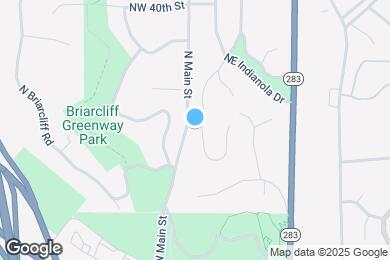 Map image of the property - 3640 N Walnut St