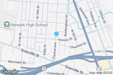 Map image of the property - 148 Hoover St