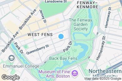 Map image of the property - 25 Queensberry St