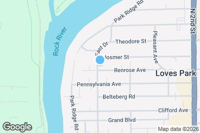 Map image of the property - 202 Renrose Ave