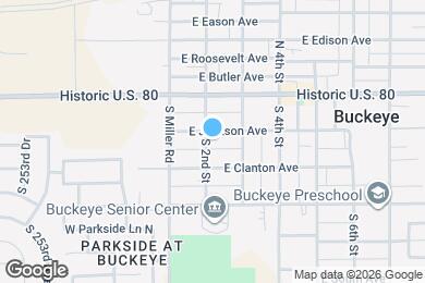 Map image of the property - 202 S 2nd St