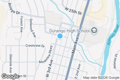 Map image of the property - 2250 W 3rd Ave