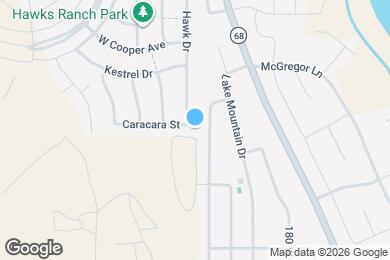Map image of the property - 3584 Hawk Dr