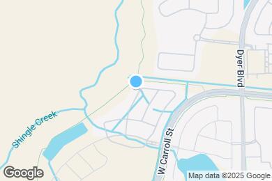 Map image of the property - 2679 Calistoga Ave