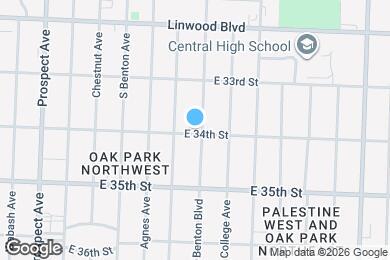 Map image of the property - 3346 Benton Blvd
