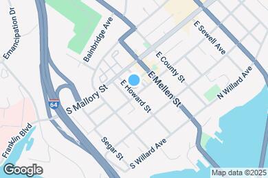 Map image of the property - 31 E Howard St
