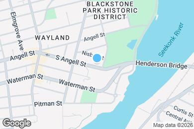 Map image of the property - 132 S Angell St
