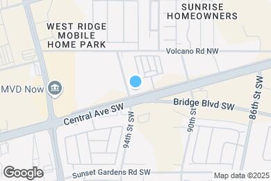 Map image of the property - 9317 Central Ave NW