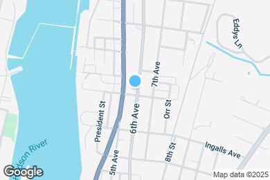 Map image of the property - 3109 6th Ave