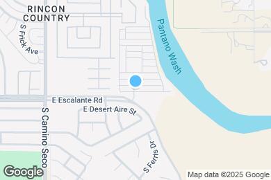 Map image of the property - Rincon Country East RV Resort