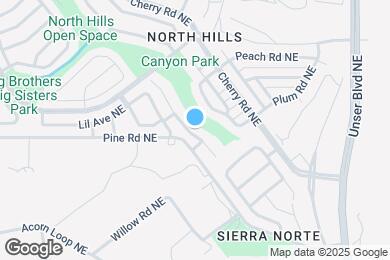 Map image of the property - 1630 Perma Dr NE