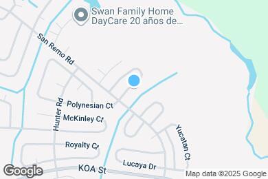 Map image of the property - 616 Floridian Dr