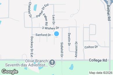 Map image of the property - 4154 Lexi Dr