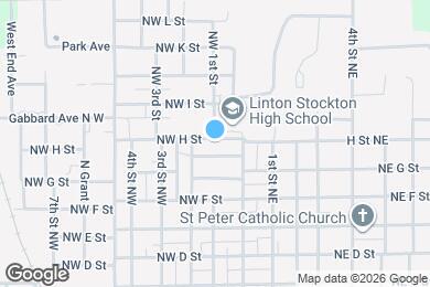 Map image of the property - 89 H St NW
