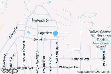 Map image of the property - 3895 Denair St