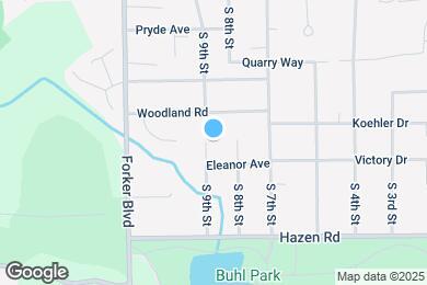 Map image of the property - 551 S 9th St