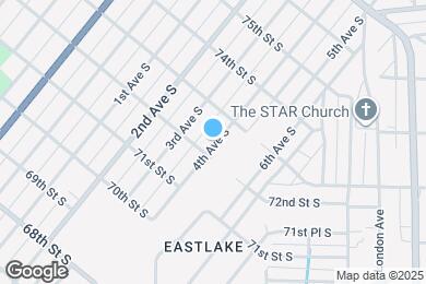 Map image of the property - 7206 4th Ave S