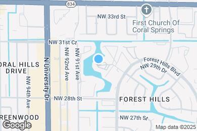 Map image of the property - 9022 NW 28th Dr