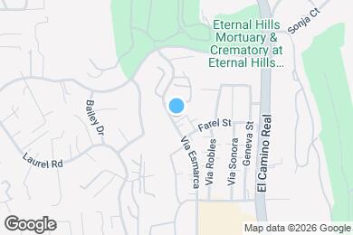 Map image of the property - 2016 Via Esmarca