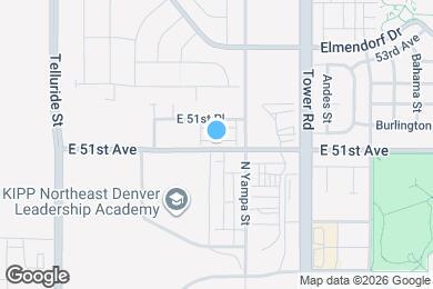 Map image of the property - 18261 E 51st Ave