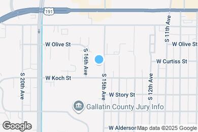 Map image of the property - 307 S 15th Ave