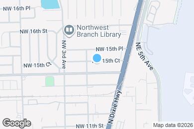Map image of the property - 156 NW 15th Ct