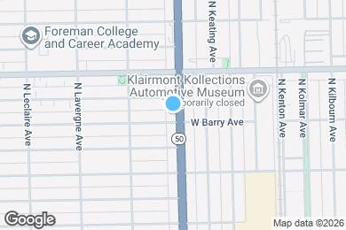 Map image of the property - 3106 N Cicero Ave