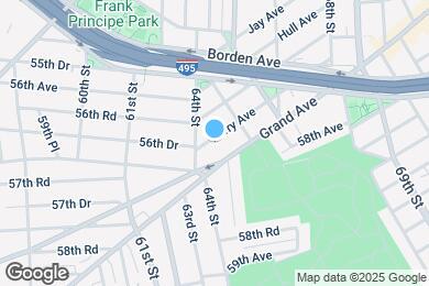 Map image of the property - 64-20 Perry Ave