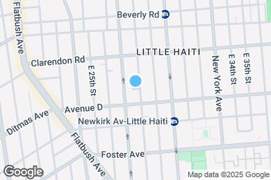 Map image of the property - 366 E 28th St