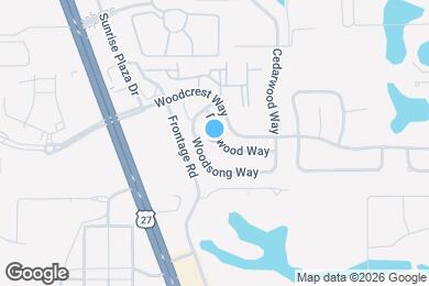 Map image of the property - 10832 Rushwood Way