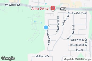 Map image of the property - 1014 Cottonwood Trail