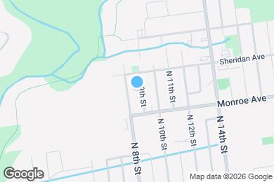 Map image of the property - 232 N 9th St