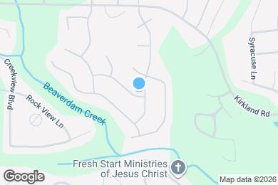 Map image of the property - 150 Saddlebrook Dr
