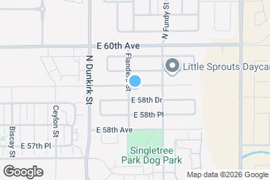 Map image of the property - 19612 E 59th Ave
