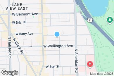 Map image of the property - 507 W Barry Ave