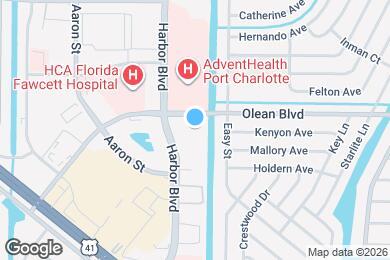 Map image of the property - 21405 Olean Blvd