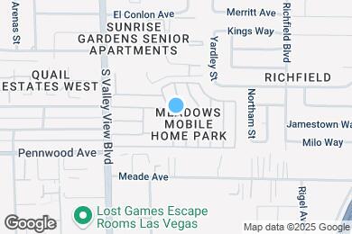 Map image of the property - 2900 S Valley View Blvd