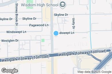 Map image of the property - 3737 Hillcroft Apartments