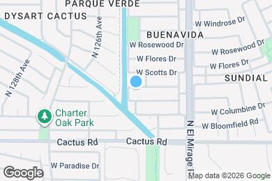 Map image of the property - 12429 W Larkspur Rd