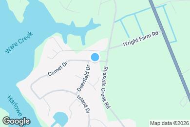 Map image of the property - 736 Comet Dr