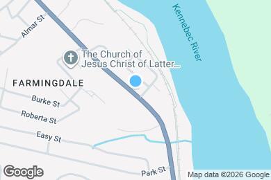 Map image of the property - 551 Maine Ave