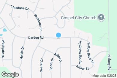 Map image of the property - 17370 Darden Rd