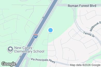 Map image of the property - 18607 Rosehill Pr Dr