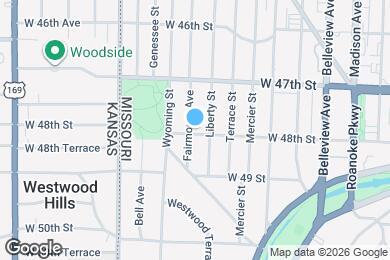 Map image of the property - 1432 W 48th St